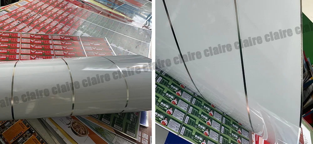 white coated food grade tinplate