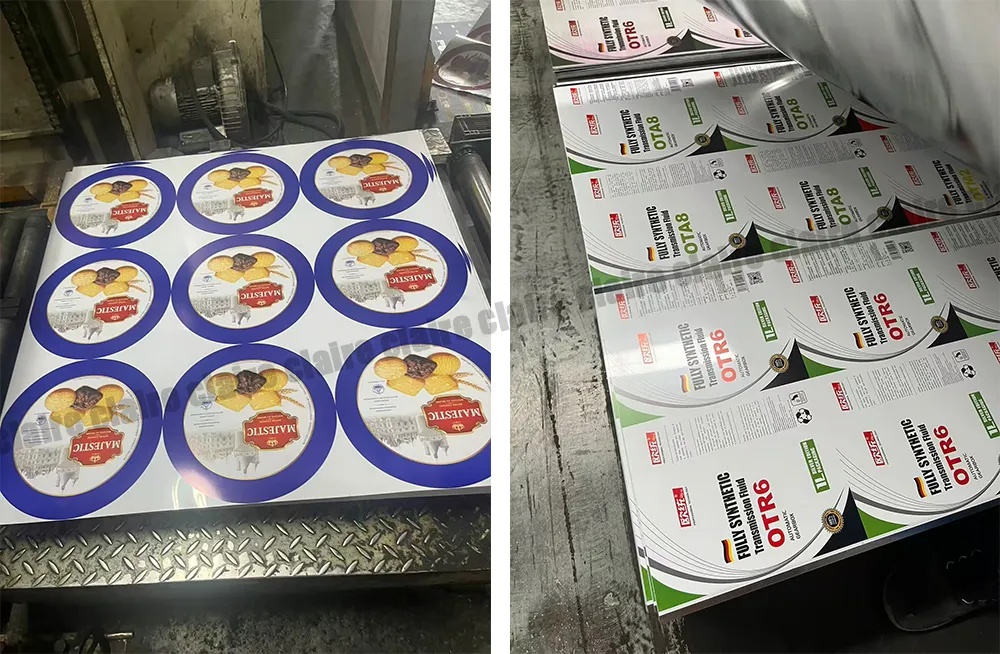 tinplate CMYK printing